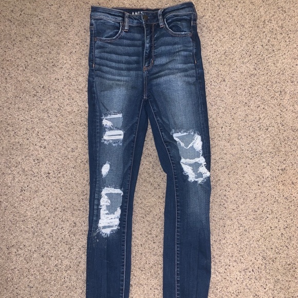 American Eagle Outfitters Denim - American Eagle Super High Rise Jeans